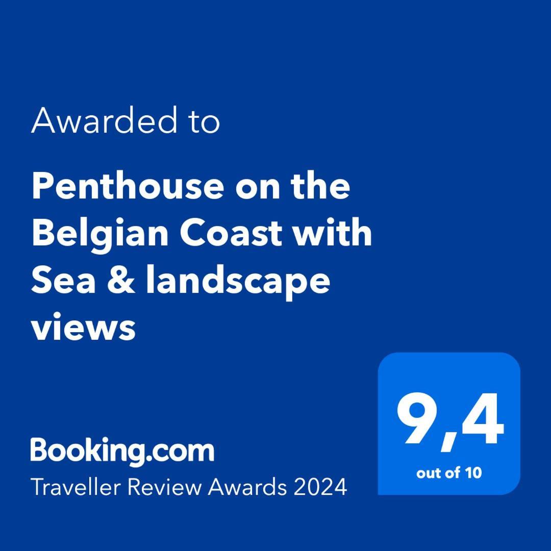 דירות וונדואן Penthouse On The Belgian Coast With Sea & Landscape Views מראה חיצוני תמונה